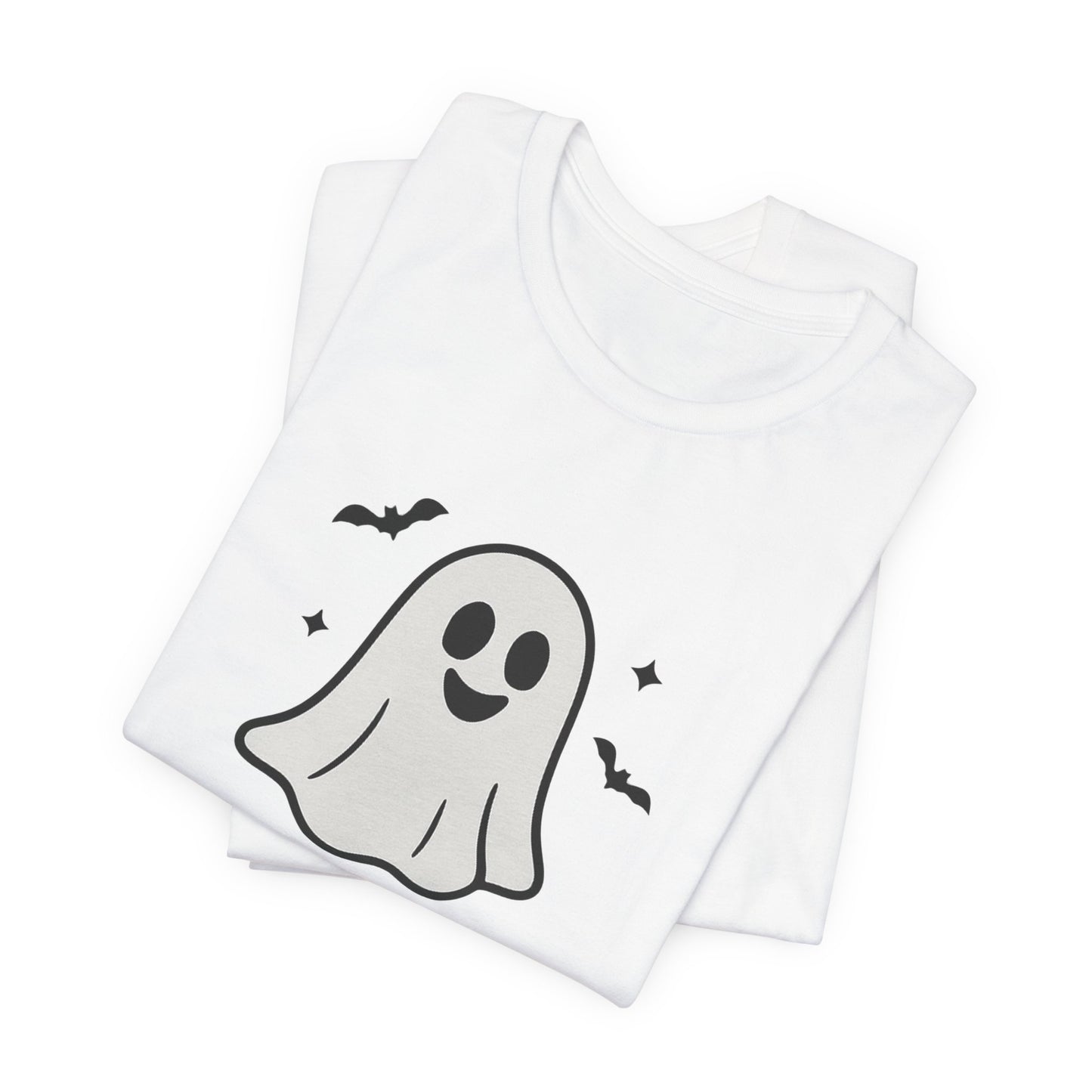 Halloween Ghost Shirt – “Creep It Real” Funny Spooky T-Shirt | Unisex Fall Graphic Tee