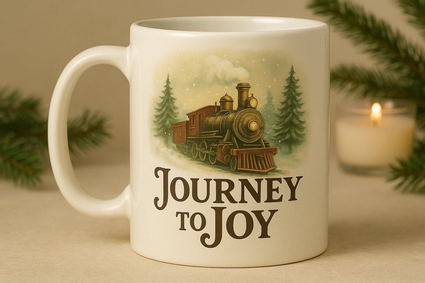 Journey To Joy Holiday Mug