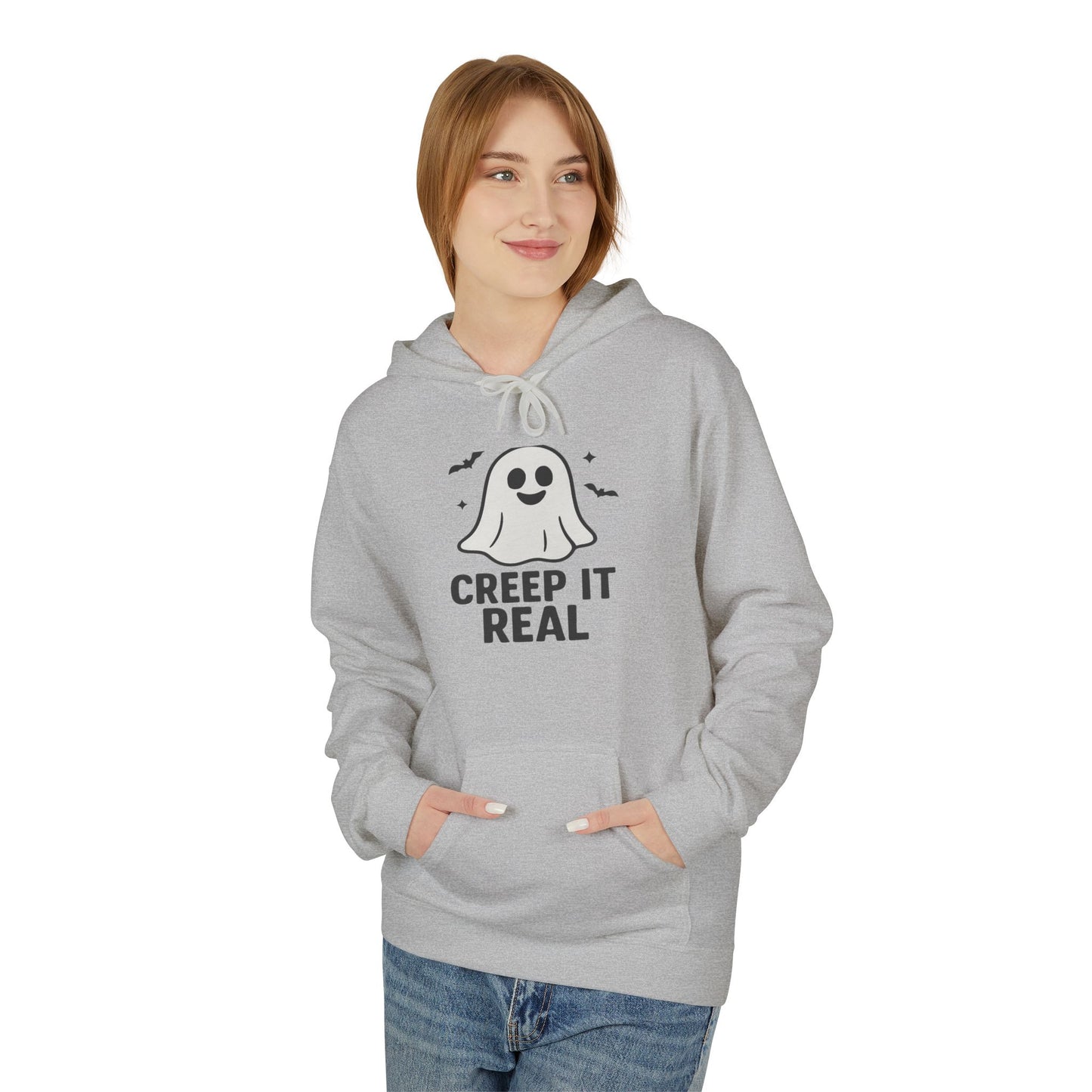 Creep It Real – Unisex Midweight Halloween Hoodie