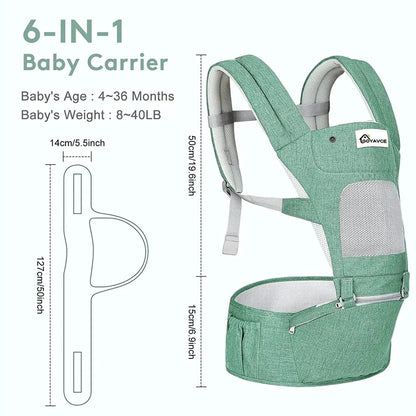 Ultimate Comfort Baby Carrier Hip Seat