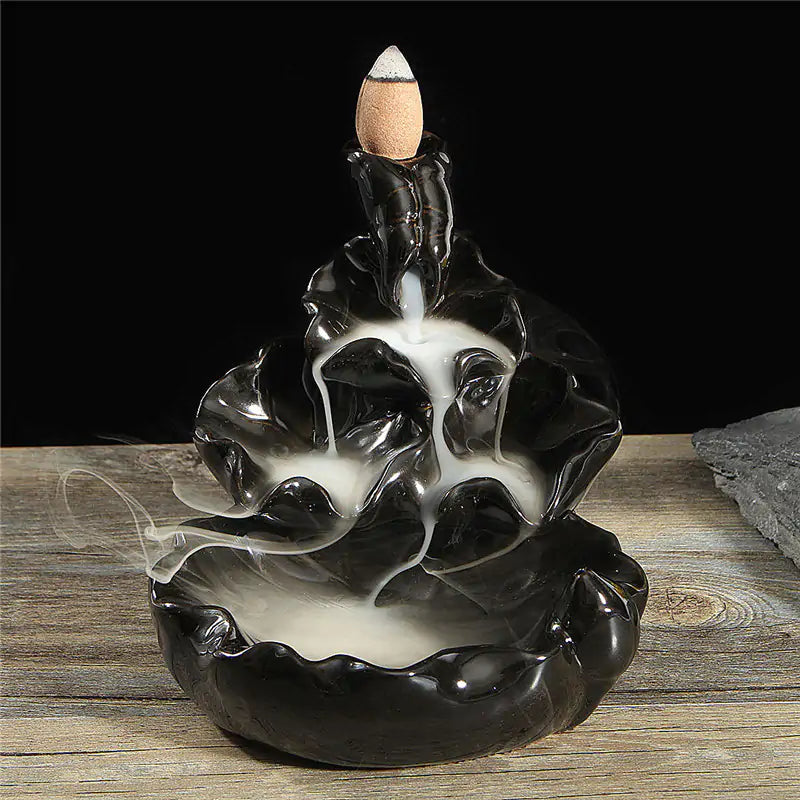 ZenFlow Ceramic Incense Burner