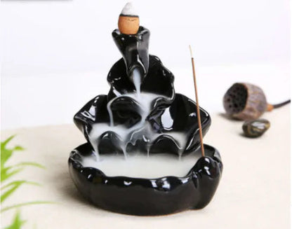 ZenFlow Ceramic Incense Burner