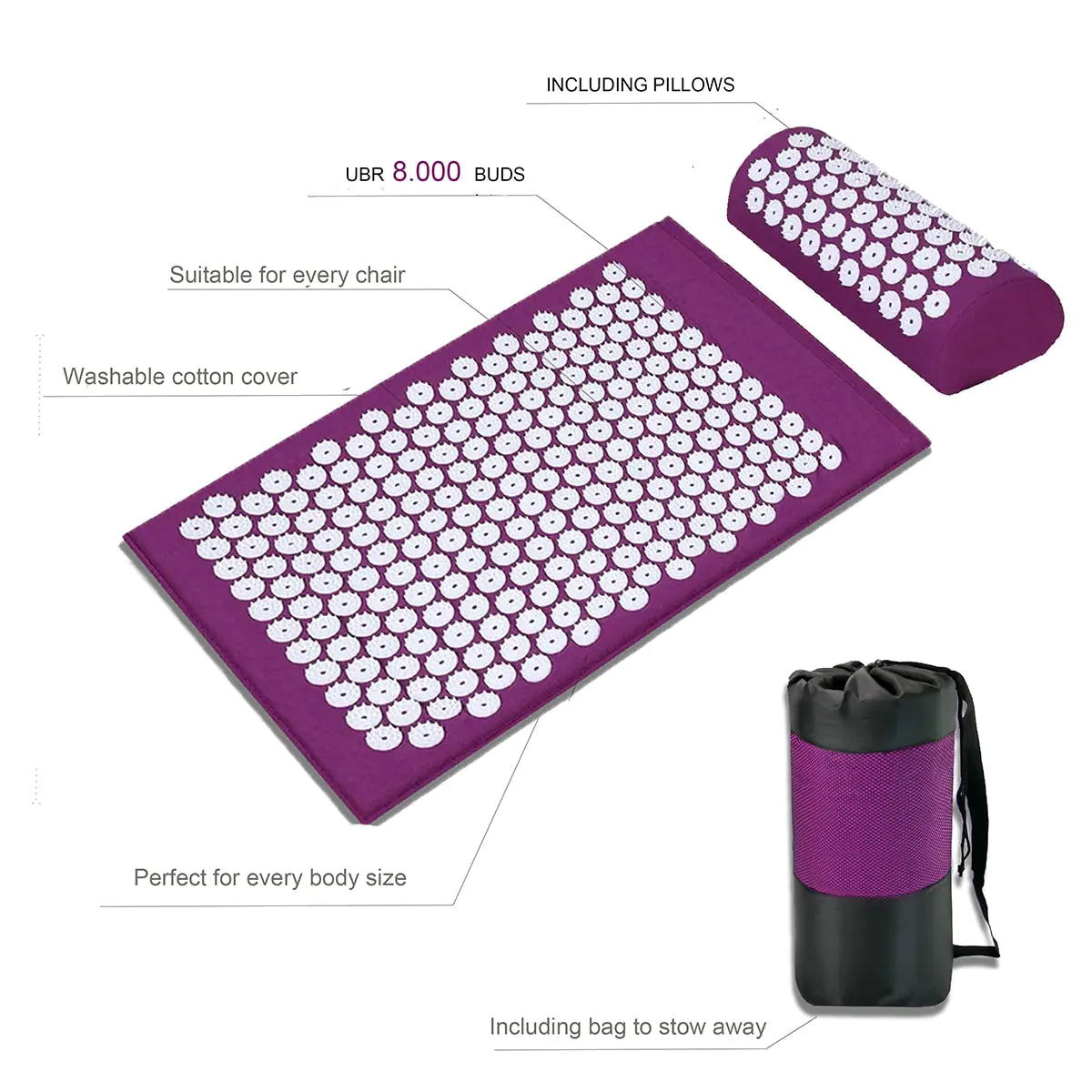 Zen Spike Massage Mat